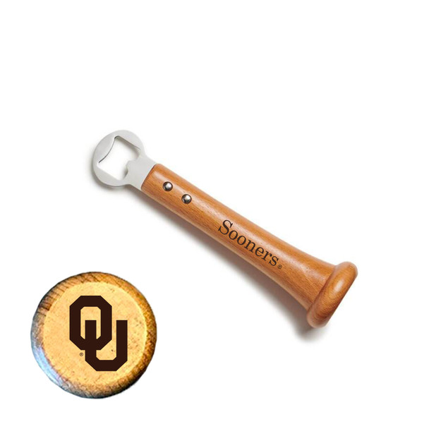 Oklahoma Sooners PICKOFF Bottle Opener | Baseball BBQ | GRTLBOOPOS_660251600604