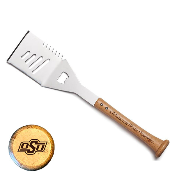 Oklahoma State Cowboys SLIDER Spatula | Baseball BBQ | GRTLSPATOSC_660251938196 Oklahoma State Cowboys SLIDER Spatula | Baseball BBQ | GRTLSPATOSC_660251938196