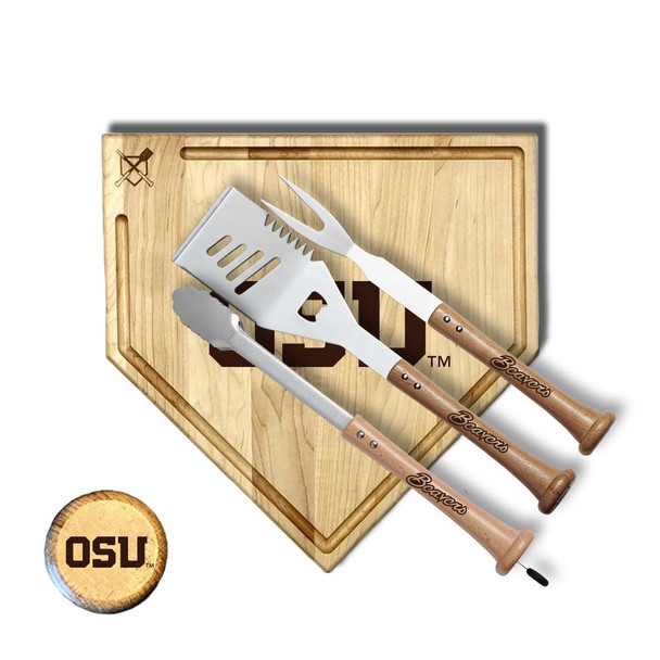 Oregon State Beavers Trough Silver Slugger Combo Set | Baseball BBQ | GRTLSTSST17OSB Oregon State Beavers Trough Silver Slugger Combo Set | Baseball BBQ | GRTLSTSST17OSB