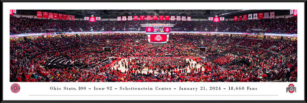Illinois Fighting Illini Basketball Panorama Photo - Standard Frame | Blakeway | UIL6F