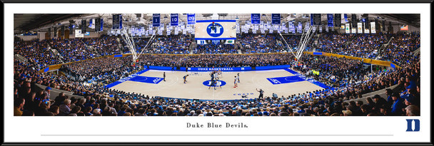 Duke Blue Devils Basketball Standard Frame Panoramic Photo