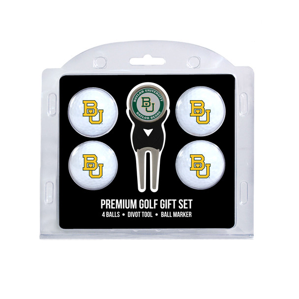Baylor Bears 4 Golf Balls And Divot Tool Gift Set | Team Golf |46906