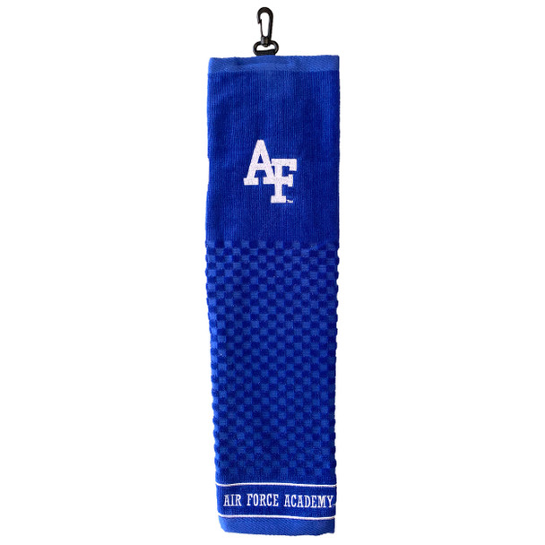 Air Force Academy Falcons Falcons 16" X 22" Tri-Fold Embroidered Scrubber Golf Towel| Team Golf |45110
