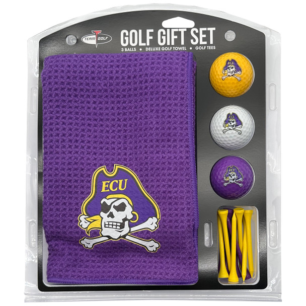 East Carolina Pirates 16" X 40" Microfiber Towel Golf Gift Set| Team Golf |24624