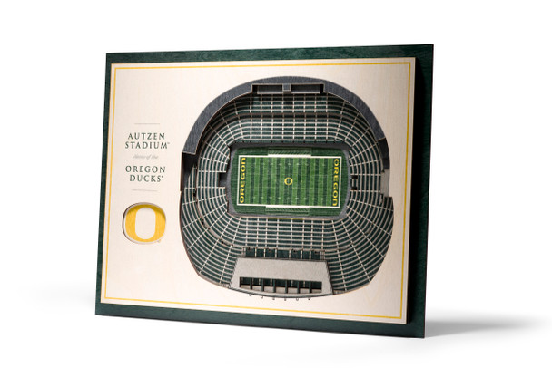 Oregon Ducks 5-Layer StadiumView 3D Wall Art | Stadium Views | 5028557 Oregon Ducks 5-Layer StadiumView 3D Wall Art | Stadium Views | 5028557
