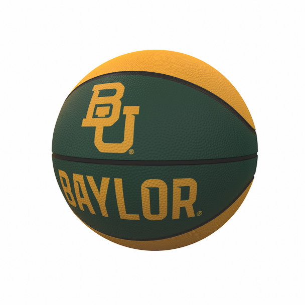 Baylor Bears Repeating Logo Mini-Size Rubber Basketball| Logo Brands |LGC111-91MR-1