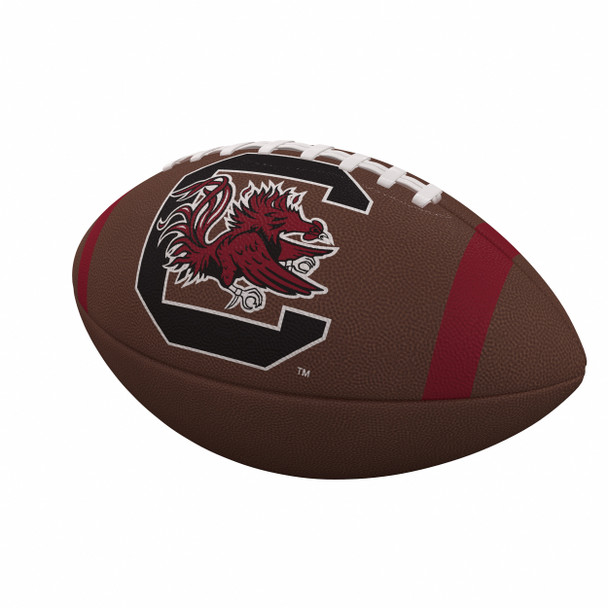 South Carolina Gamecocks Team Stripe Official-Size Composite Football| Logo Brands |LGC208-93FC-1