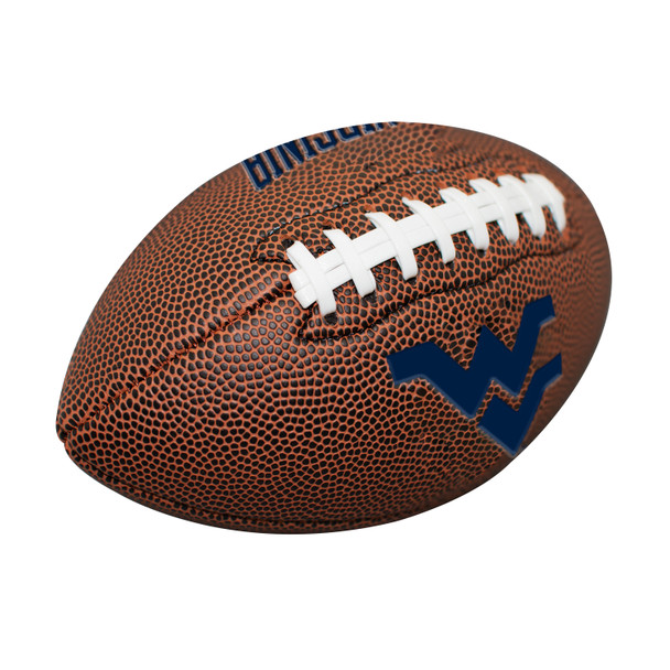 West Virginia Mountaineers Mini Size Composite Football| Logo Brands |LGC239-93MC-1