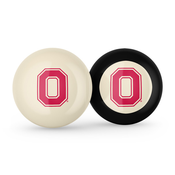 Ohio State Buckeyes Cue Ball and 8 Ball | Imperial | IMP755-3015 Ohio State Buckeyes Cue Ball and 8 Ball | Imperial | IMP755-3015