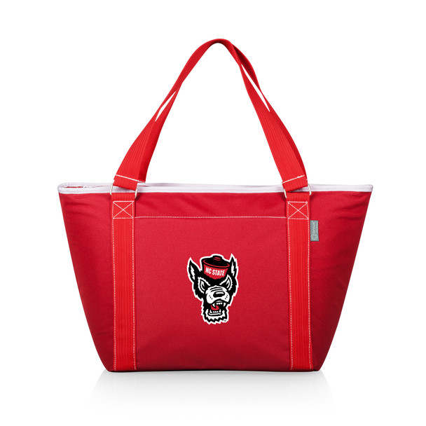 NC State Wolfpack Topanga Cooler Tote Bag | Picnic Time | 619-00-100-424-0 NC State Wolfpack Topanga Cooler Tote Bag | Picnic Time | 619-00-100-424-0