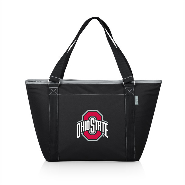 Ohio State Buckeyes Topanga Cooler Tote Bag | Picnic Time | 619-00-175-444-0 Ohio State Buckeyes Topanga Cooler Tote Bag | Picnic Time | 619-00-175-444-0