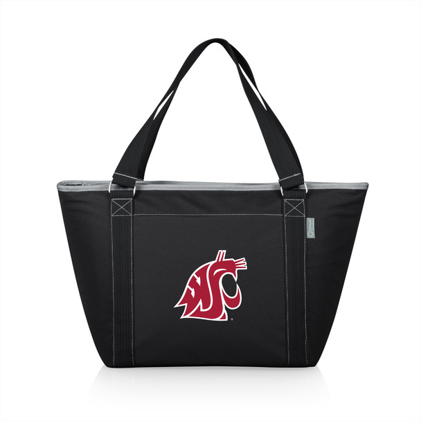 Washington State Cougars Topanga Cooler Tote Bag | Picnic Time | 619-00-175-634-0 Washington State Cougars Topanga Cooler Tote Bag | Picnic Time | 619-00-175-634-0
