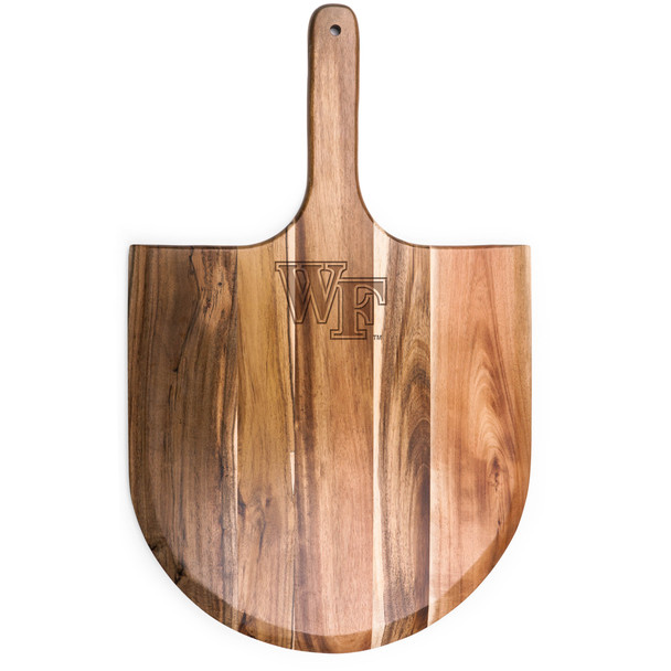 Wake Forest Demon Deacons Acacia Pizza Peel Serving Paddle | Picnic Time | 891-00-512-613-0 Wake Forest Demon Deacons Acacia Pizza Peel Serving Paddle | Picnic Time | 891-00-512-613-0