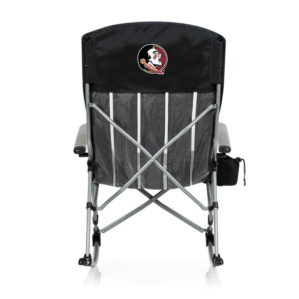 FSU Seminoles Outdoor Rocking Camp Chair | Picnic Time | 805-01-175-174-0