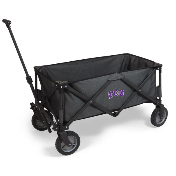 TCU Horned Frogs Adventure Wagon Portable Utility Wagon | Picnic Time | 739-00-679-844-0