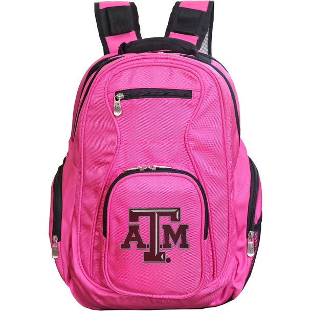 Texas A&M Aggies 19in. Premium Laptop Backpack - Pink | Mojo | CLTAL704-P