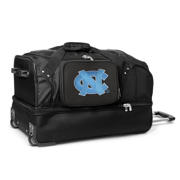 North Carolina Tarheels 27in. Drop Bottom Wheeled Duffel Bag| Mojo |CLNCL300