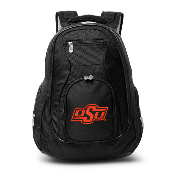 Oklahoma State Cowboys 19in. Premium Laptop Backpack - Black| Mojo |CLOKL704-B