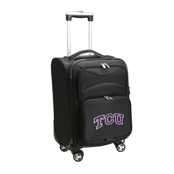 TCU Horned Frogs 21in. Carry-On Softsided Spinner Luggage| Mojo |CLTCL202