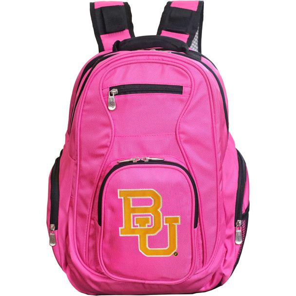 Baylor Bears 19in. Premium Laptop Backpack - Pink| Mojo |CLBAL704-P Baylor Bears 19in. Premium Laptop Backpack - Pink| Mojo |CLBAL704-P