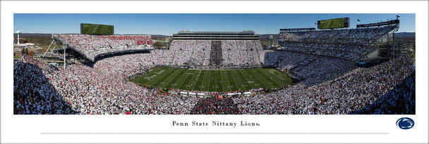Penn State Nittany Lions Football Panoramic Photo Print - Helmet Stipe  | BLAKEWAY | PSU11 Penn State Nittany Lions Football Panoramic Photo Print - Helmet Stipe  | BLAKEWAY | PSU11