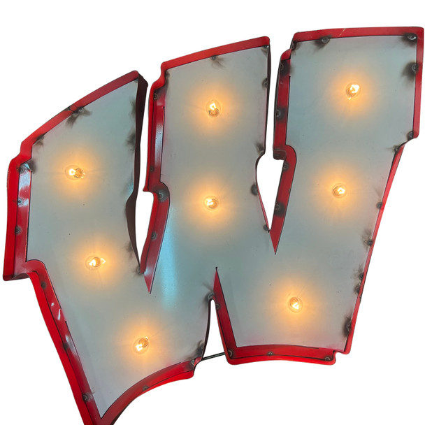 Wisconsin Badgers Recycled Metal Wall Decor Illuminated | LRT Sales | WISWDLGT Wisconsin Badgers Recycled Metal Wall Decor Illuminated | LRT Sales | WISWDLGT