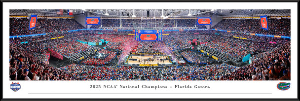 Florida Gators NCAA Men’s Basketball 2025 National Champions - Panoramic Photo Standard Frame | Blakeway | FFBBC25UFL Florida Gators NCAA Men’s Basketball 2025 National Champions - Panoramic Photo Standard Frame | Blakeway | FFBBC25UFL