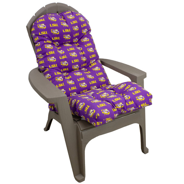 LSU Tigers Adirondack Chair Cushion | College Covers | LSUADR LSU Tigers Adirondack Chair Cushion | College Covers | LSUADR