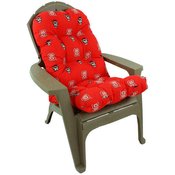 NC State Wolfpack Adirondack Chair Cushion | College Covers | NCSADR NC State Wolfpack Adirondack Chair Cushion | College Covers | NCSADR