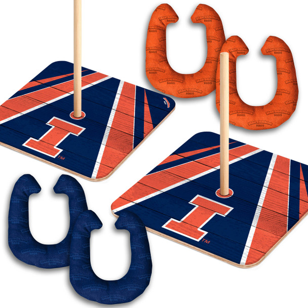 Illinois Fighting Illini Horseshoe Bag Game | You the Fan | 4617304