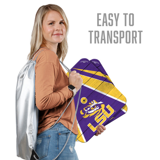 LSU Tigers Horseshoe Bag Game | You the Fan | 4607404 LSU Tigers Horseshoe Bag Game | You the Fan | 4607404