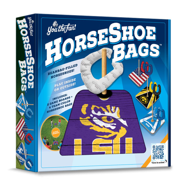 LSU Tigers Horseshoe Bag Game LSU Tigers Horseshoe Bag Game