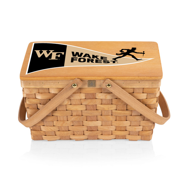 Wake Forest Demon Deacons Poppy Personal Picnic Basket | Picnic Time | 124-00-299-614-0