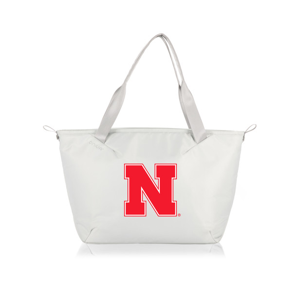 Nebraska Huskers Eco-Friendly Recycled Cooler Tote Bag | Picnic Time | 516-01-133-406-0 Nebraska Huskers Eco-Friendly Recycled Cooler Tote Bag | Picnic Time | 516-01-133-406-0
