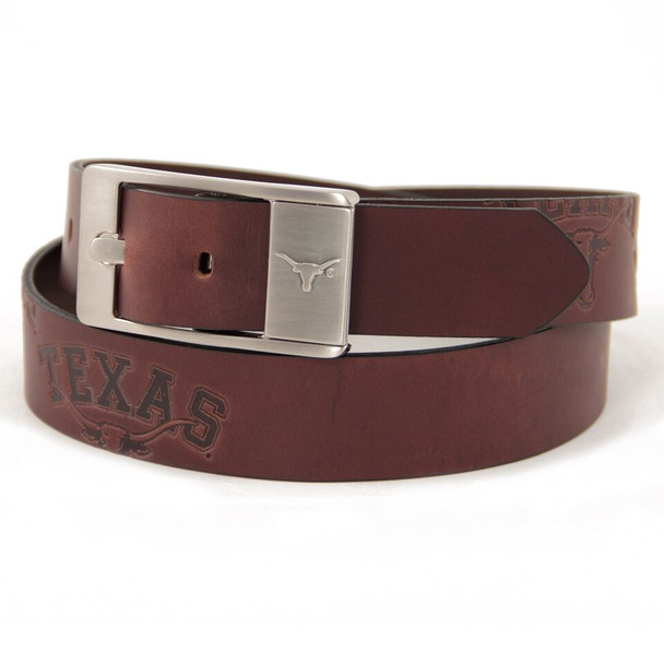 Texas Longhorns Brandish Brown Belt | Eagles Wings | 9201- Texas Longhorns Brandish Brown Belt | Eagles Wings | 9201-