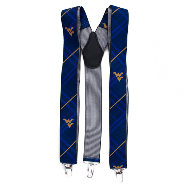 West Virginia Mountaineers Oxford Suspenders | Eagles Wings | 8033