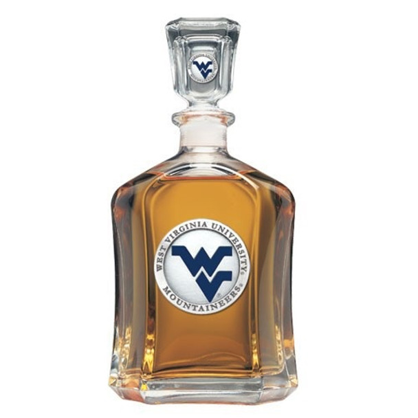 West Virginia Mountaineers Capitol Decanter | Heritage Pewter | CPT10205EB