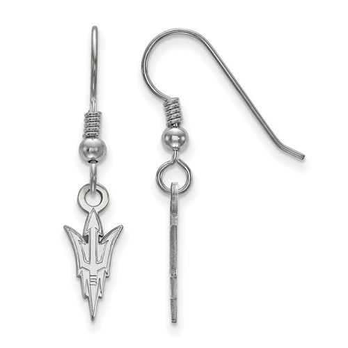 Arizona State Sun Devils Pitchfork Dangle Earrings | Logo Art | SS006AZS