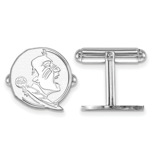 FSU Seminoles Sterling Silver Cufflinks | Logo Art | SS052FSU