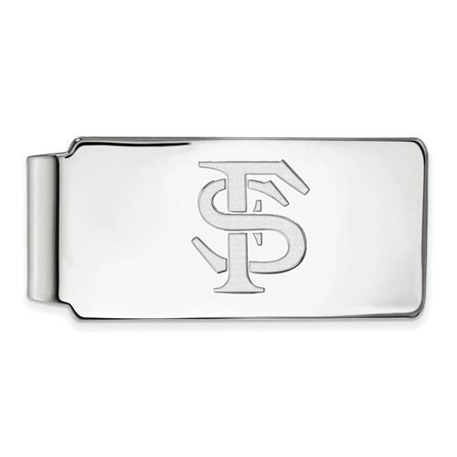 FSU Seminoles Sterling Silver Money Clip | Logo Art | SS025FSU