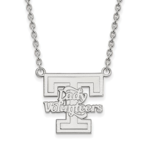 Tennessee Lady Volunteers Sterling Silver Necklace | Logo Art | SS055UTN-18