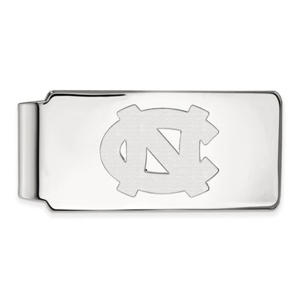 UNC Tar Heels Sterling Silver Money Clip | Logo Art | SS022UNC
