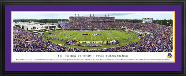 East Carolina Pirates Standard Frame Panoramic Photo | Blakeway | ECU2D