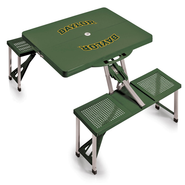 Baylor Bears Folding Picnic Table | Picnic Time | 811-00-121-924-0