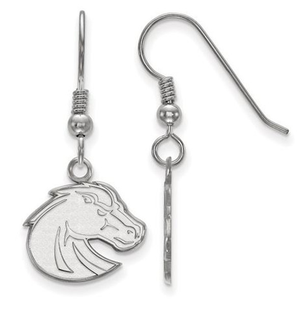 Boise State University Sterling Silver Small Dangle Earrings | Logo Art | SS003BOS