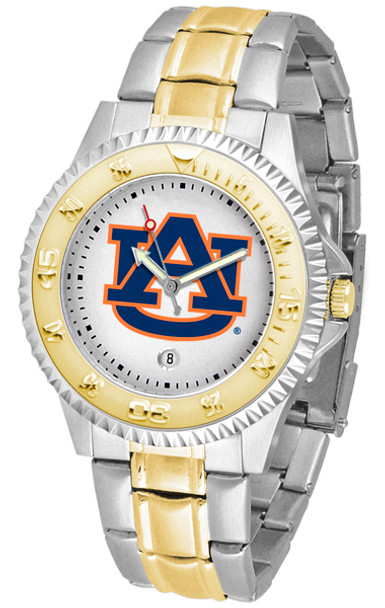 Auburn Tigers Men's Competitor Two-Tone Watch | SunTime | ST-CO3-AUT-COMPMG Auburn Tigers Men's Competitor Two-Tone Watch | SunTime | ST-CO3-AUT-COMPMG