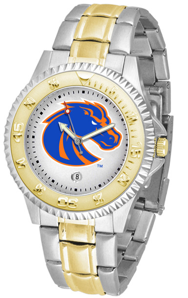 Boise State Broncos Men's Competitor Two-Tone Watch | SunTime | ST-CO3-BSB-COMPMG Boise State Broncos Men's Competitor Two-Tone Watch | SunTime | ST-CO3-BSB-COMPMG