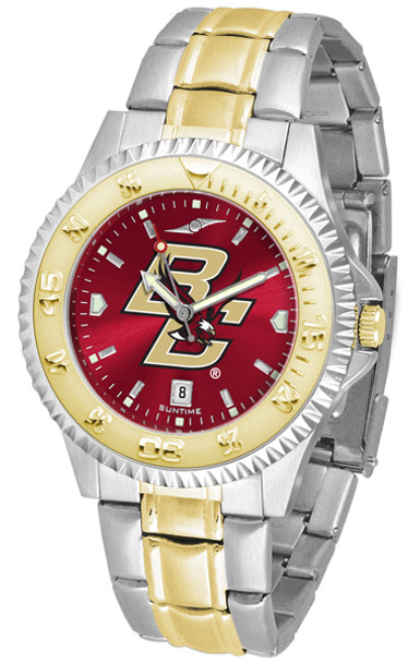 Boston College Eagles Men's Competitor Two-Tone AnoChrome Watch | SunTime | st-co3-bce-compmg-a Boston College Eagles Men's Competitor Two-Tone AnoChrome Watch | SunTime | st-co3-bce-compmg-a