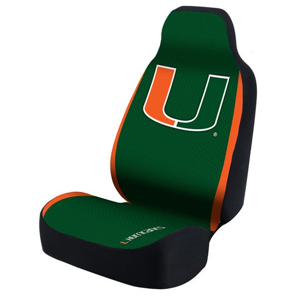 Miami Hurricanes Universal Car Seat Cover| Coverking | USCSELA069 Miami Hurricanes Universal Car Seat Cover| Coverking | USCSELA069