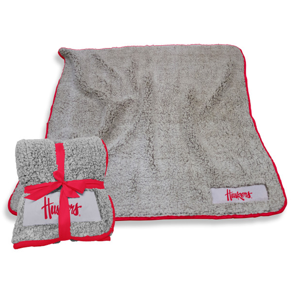 Nebraska Huskers Frosty Fleece Blanket Blanket | Logo Chair | 182-25-1